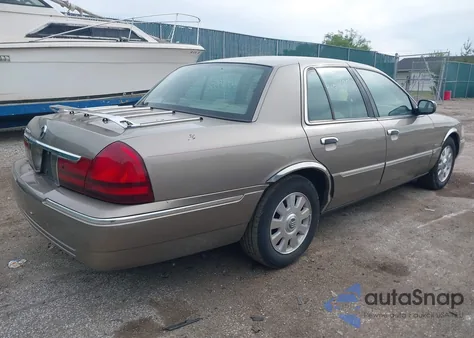 2003 Mercury Grand Marquis Ls from USA, damaged, VIN 2MEFM75W93X626557
